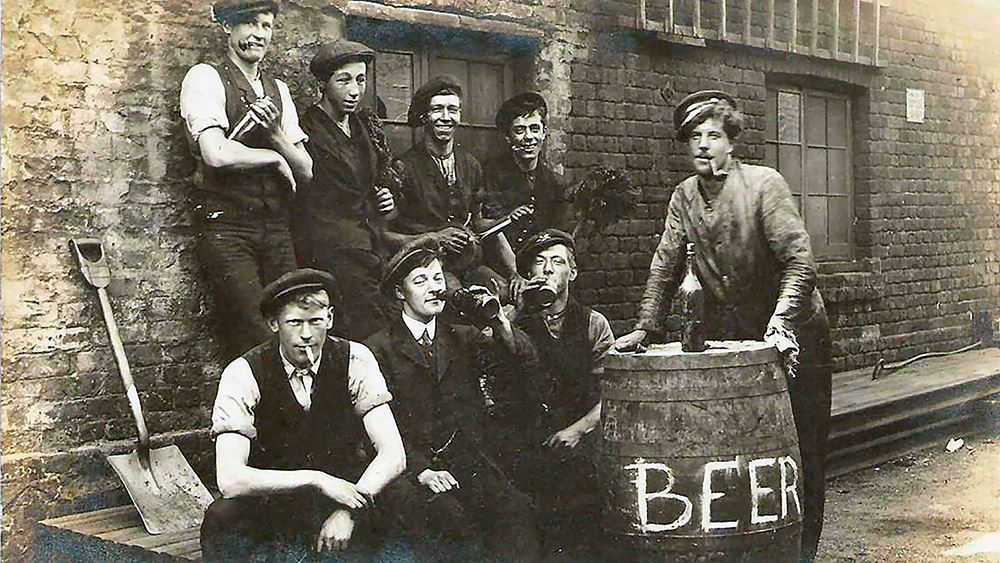 Men with beer
