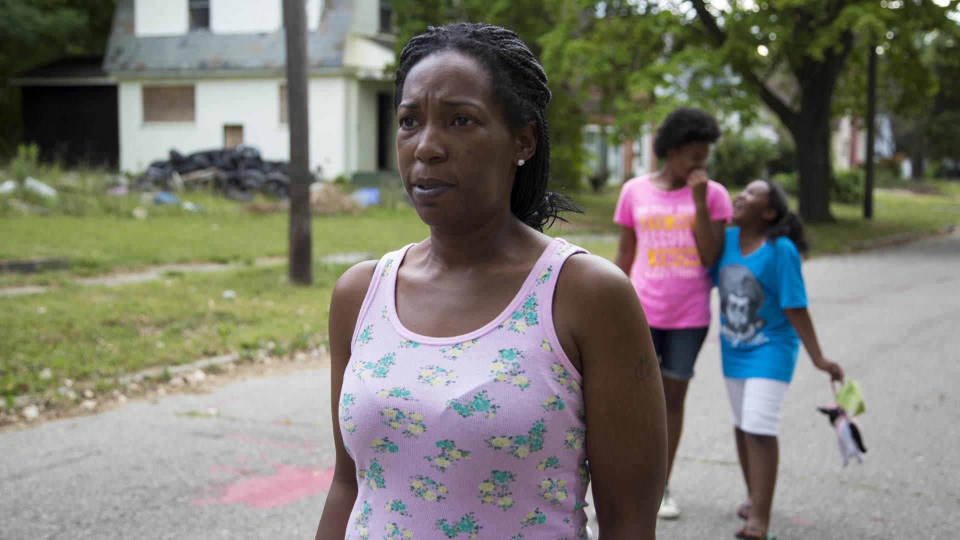 Gina Luster, 41, worries that the real impacts of lead in her daughter's blood will not be known for years. And yet there's nothing to be done.
