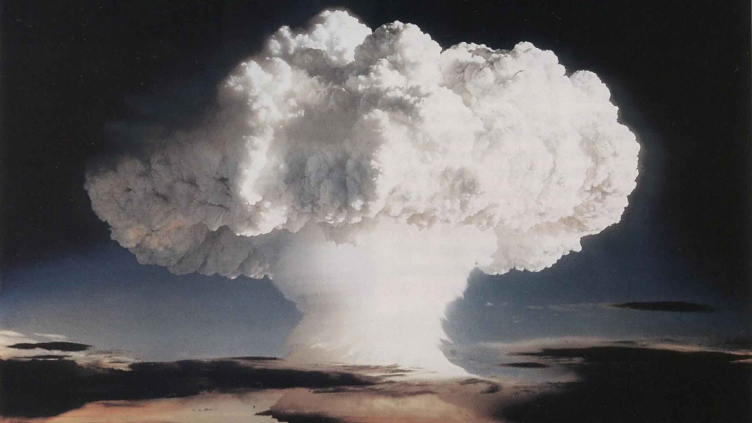 Ivy Mike, an atmospheric nuclear test conducted by the U.S. on Enewetak Atoll in 1952, was the world's first successful hydrogen bomb.