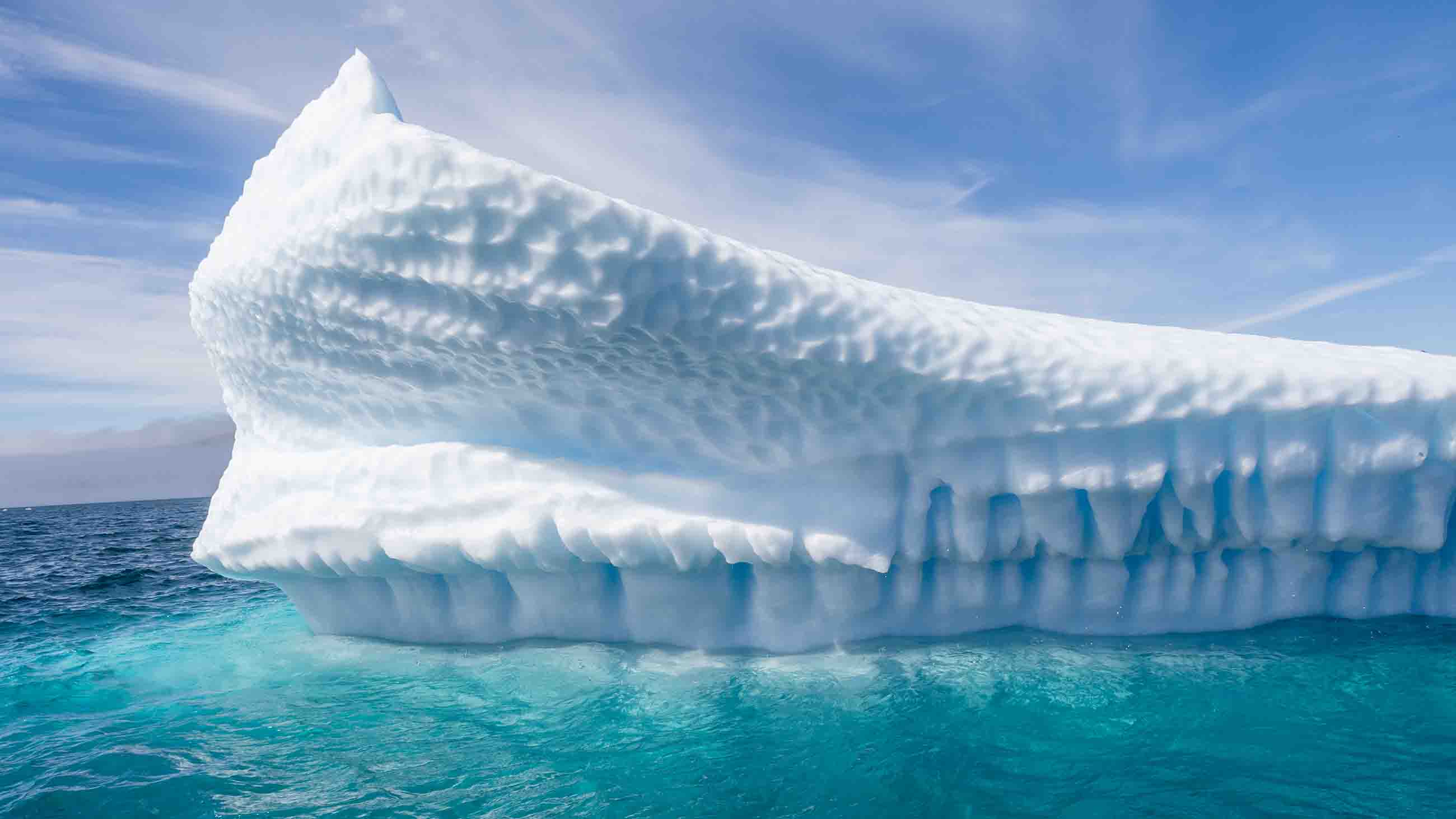 One of the largest recorded icebergs could pose a threat to cruise ships traveling from South America.