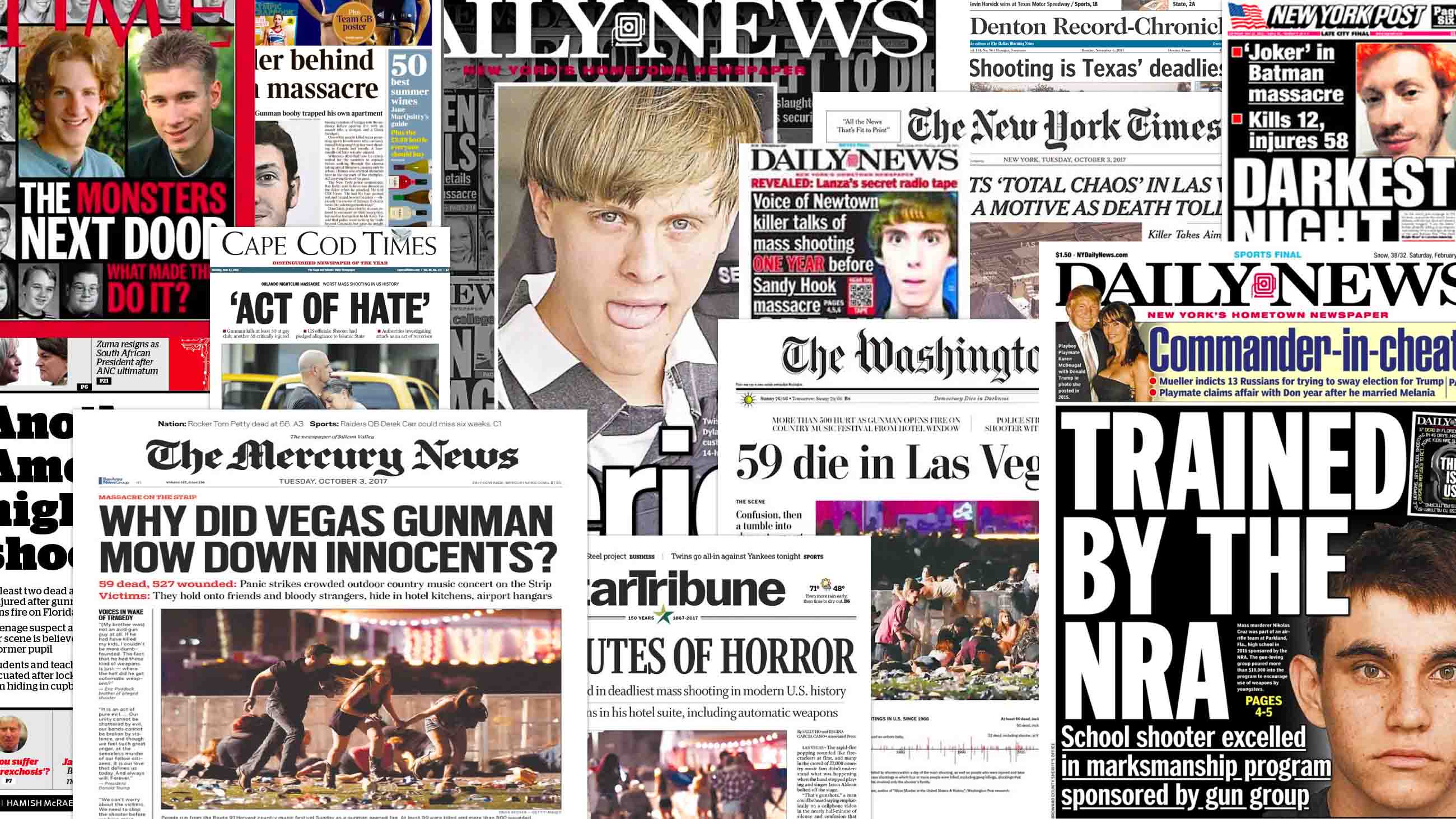 The news media is fickle in how — and for how long — it covers mass shootings. And research suggests that the coverage habits of the press aren't helping matters.