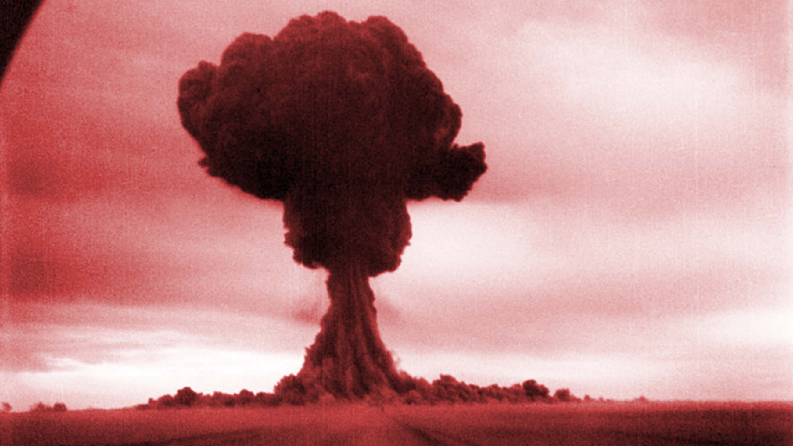 The first Soviet atomic bomb test, Aug. 29, 1949.