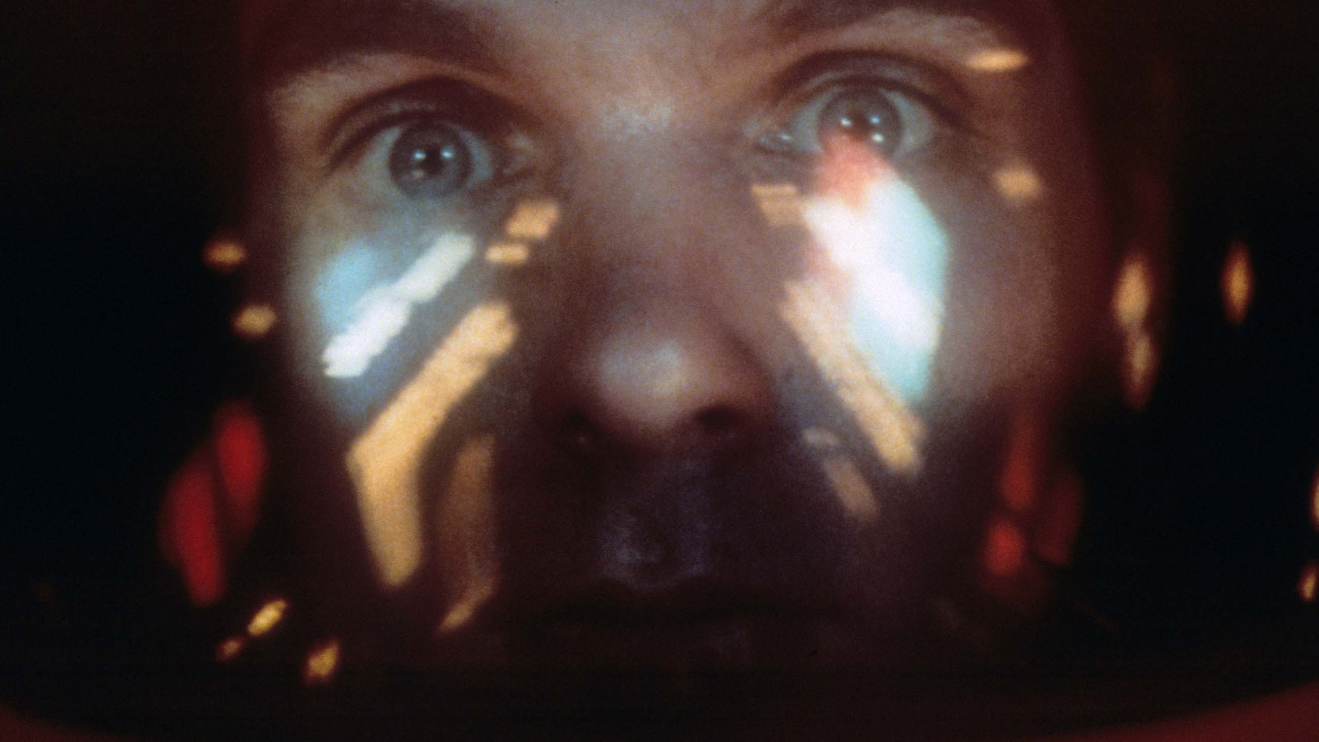 Keir Dullea in a scene from the film '2001: A Space Odyssey', 1968. (Photo by Metro-Goldwyn-Mayer/Getty Images)
