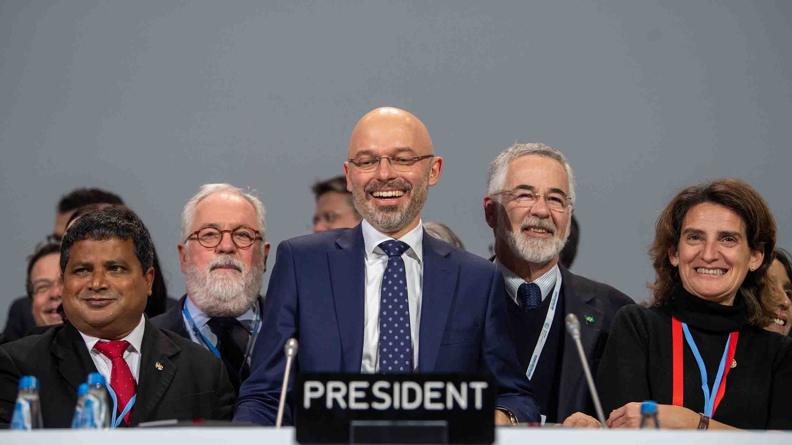 Despite staunch criticism about the world's lack of action on climate change, conference president Michal Kurtyka appeared happy with the meeting's results.