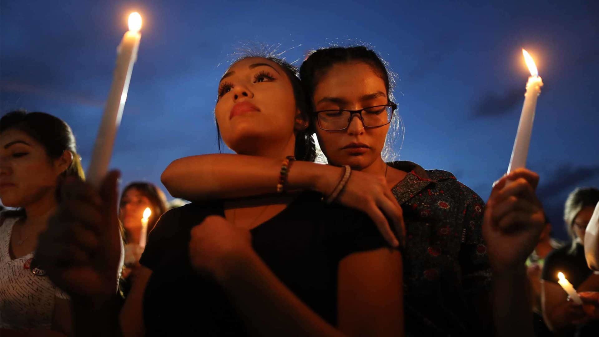 El Paso shooting vigil