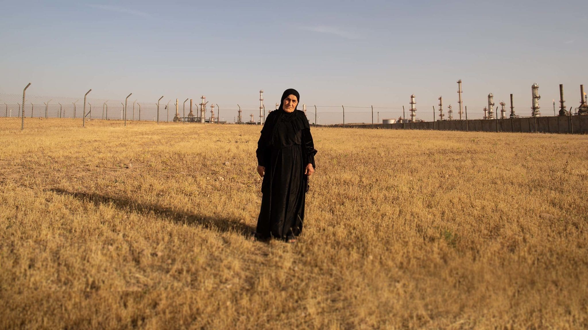 Kamila Rashid says an oil refinery now sits on what used to be her family's land. All photos by LYNZY BILLING for UNDARK