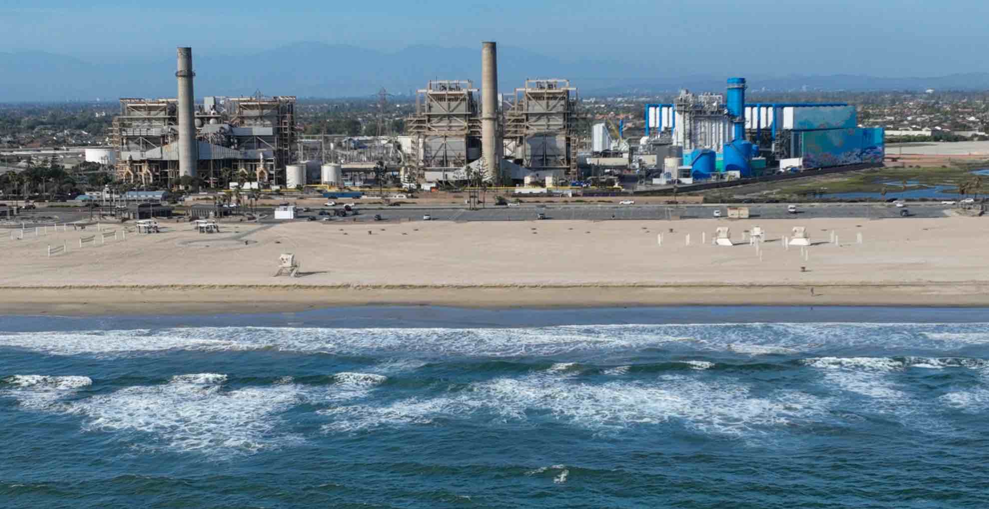 Pictured: The Huntington Beach Energy Center is the proposed site of the Poseidon Desalination Plant.