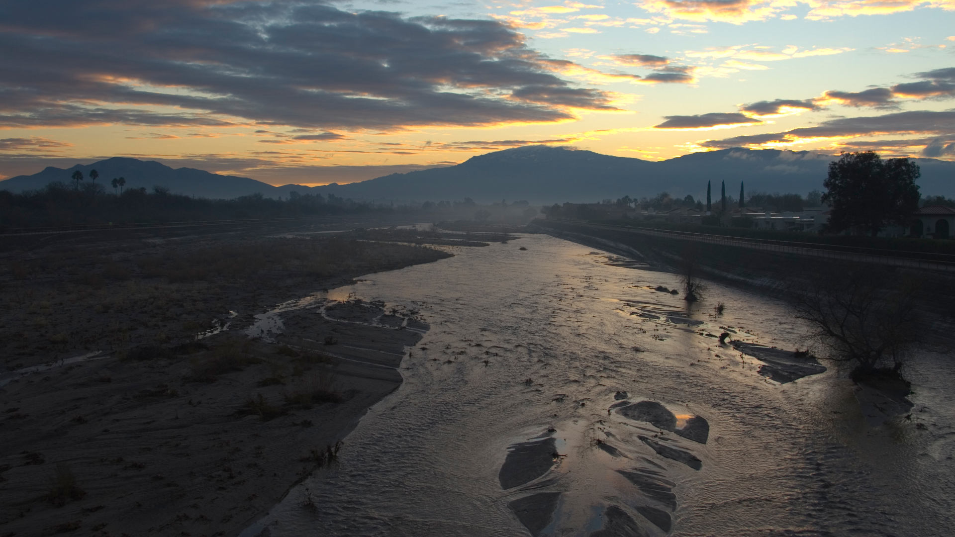 The Rillito River, an ephemeral waterway in Tucson, Arizona.