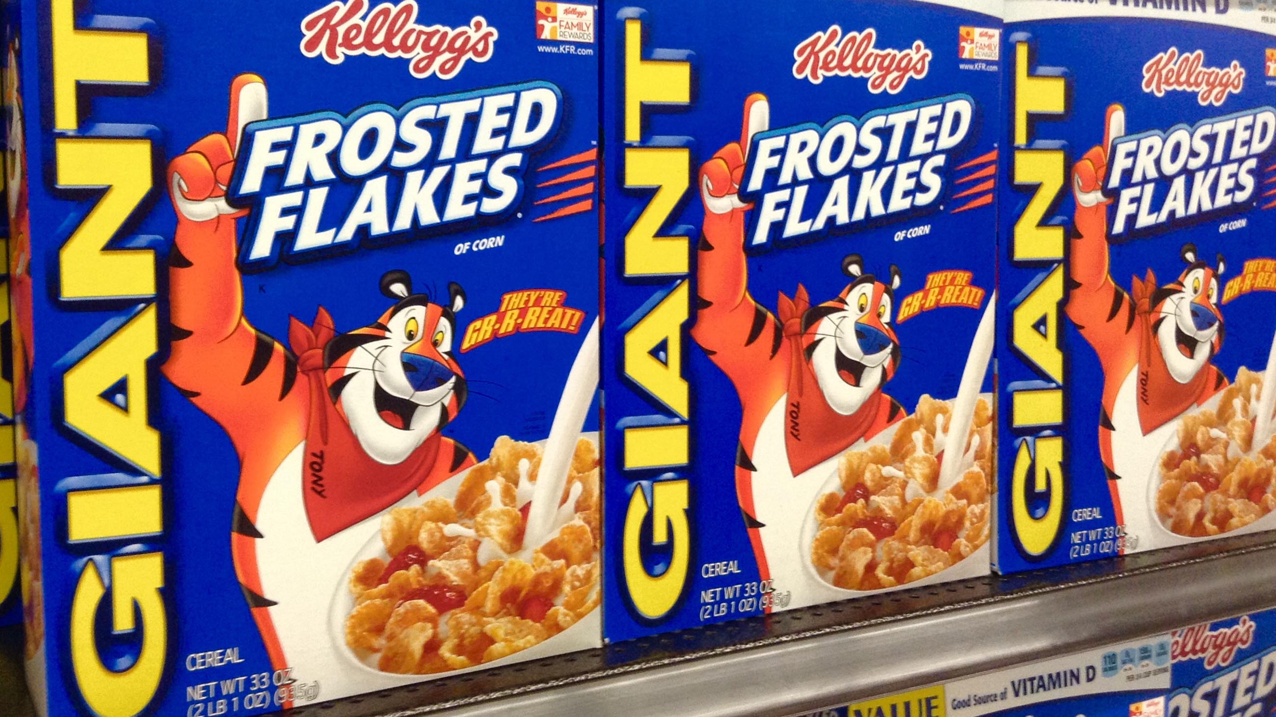 Kellogg's Tony the Tiger is just one example of the sort of eye-catching wildlife used in marketing and branding. Researchers say such  charismatic animals work because of the strong emotional responses they elicit.