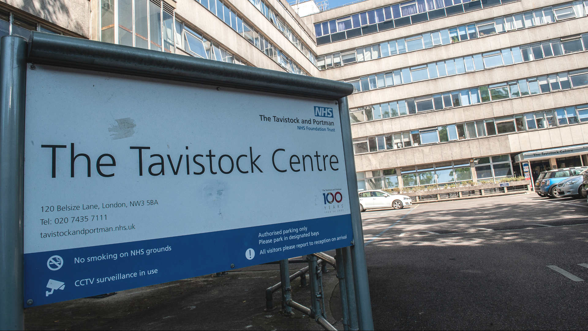 The Tavistock Center, which houses the Gender Identity Development Service in London, England.