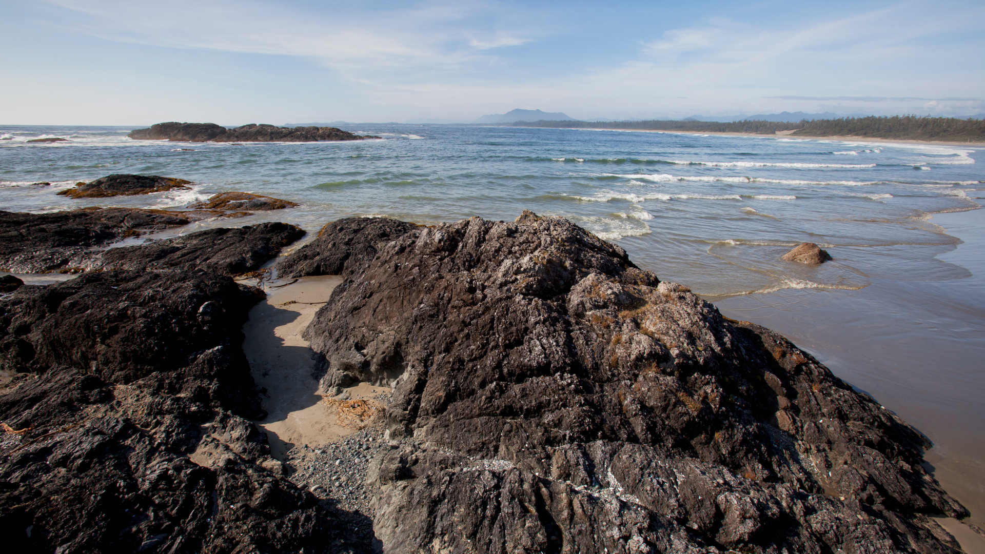 Off of the coastline of Vancouver Island, pictured here, basalt under the Cascadia Basin could theoretically store the carbon from all global emissions many times over.