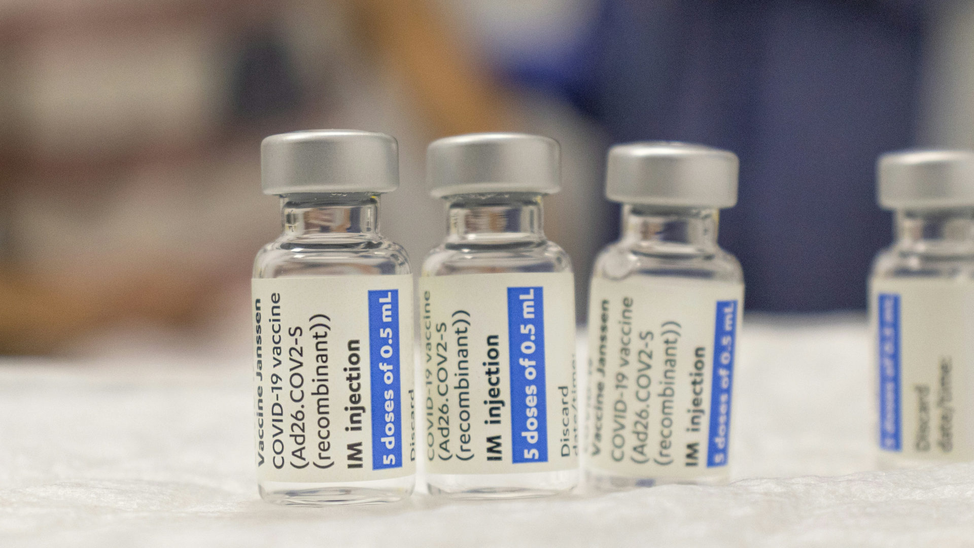 several vials of the Covid-19 mRNA vaccine